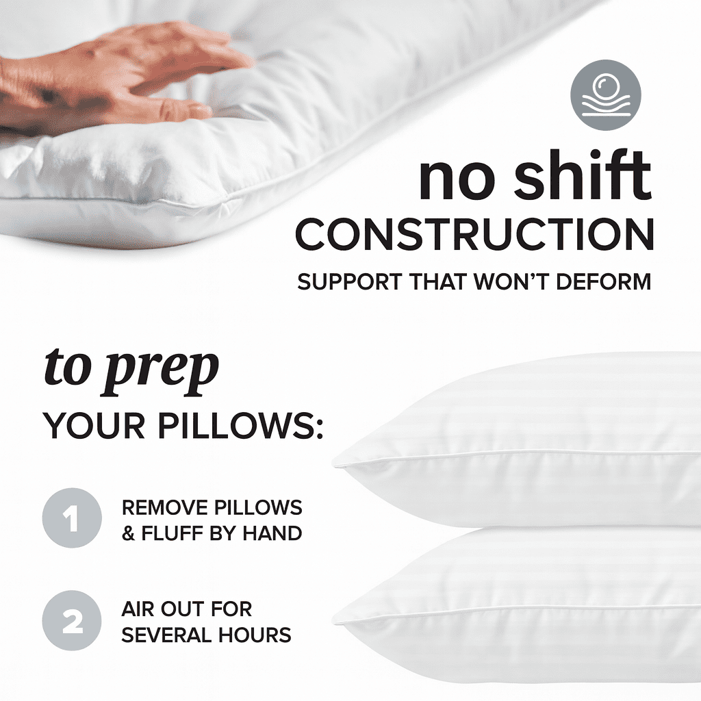 Jacquard Down Alternative Hotel Pillow - Image 3