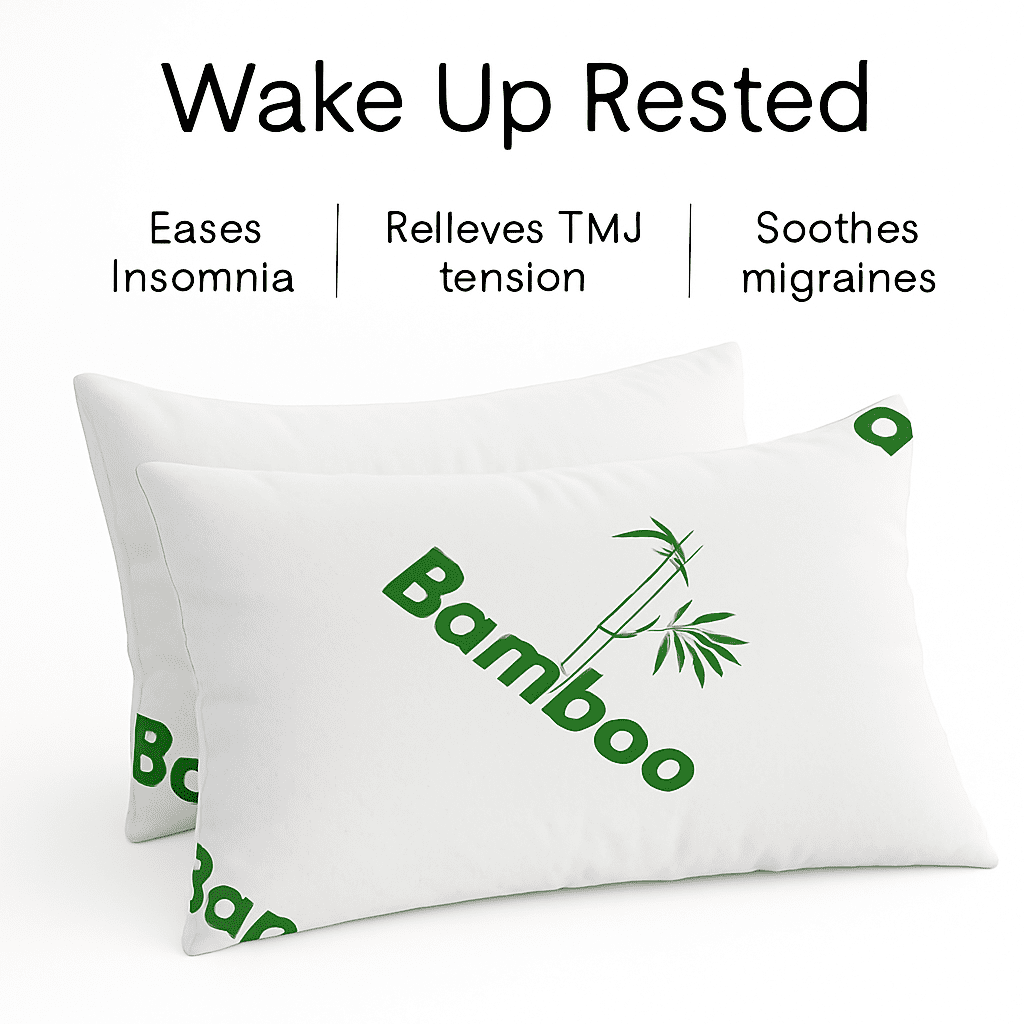 Bamboo Shredded Memory Foam Pillow - Image 3