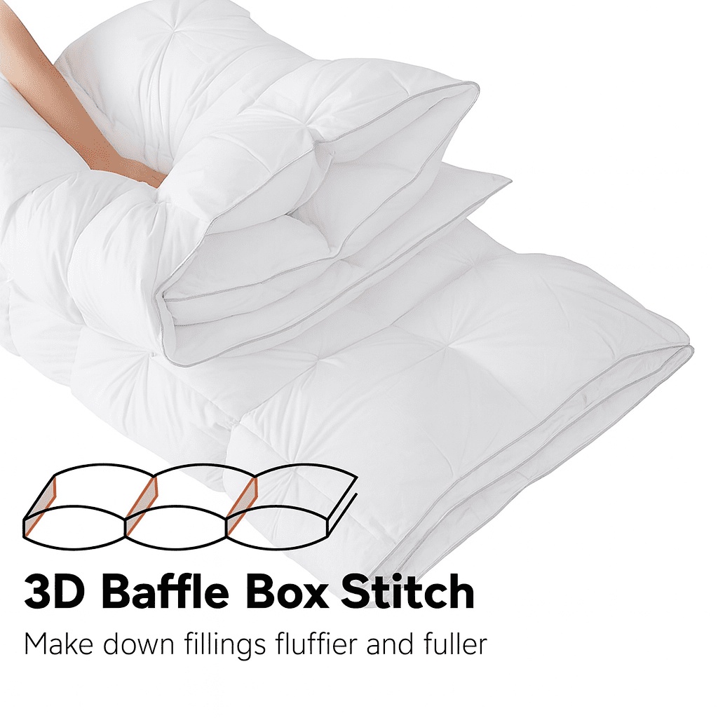 All-Season Luxury Down Comforter - Image 4